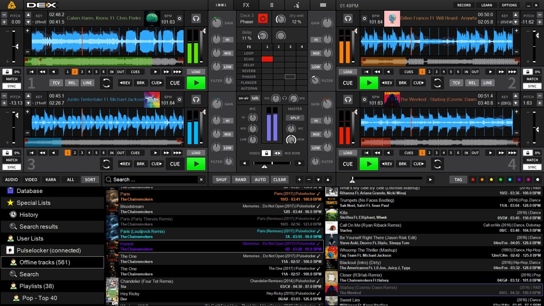 PCDJ DEX PRO screenshot 2